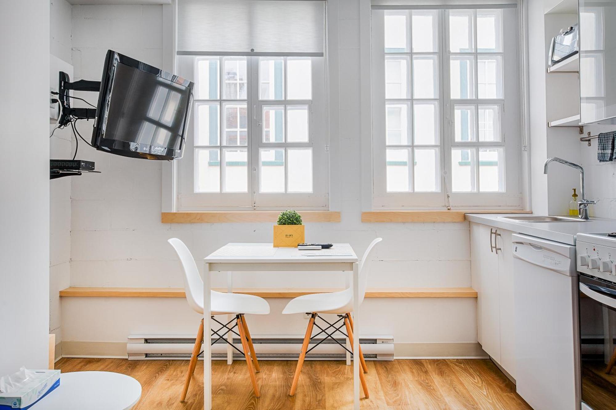 דירות Les Lofts De Buade - Par Les Lofts Vieux-Quebec (Adults Only) מראה חיצוני תמונה