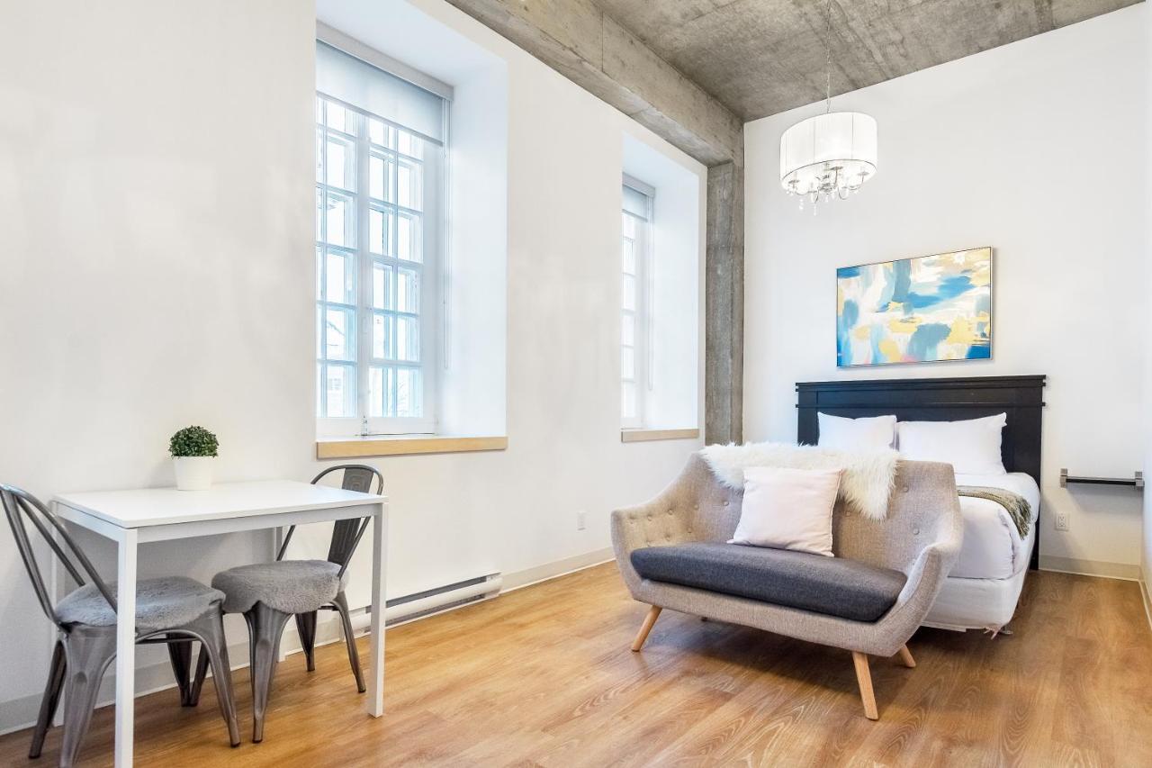 דירות Les Lofts De Buade - Par Les Lofts Vieux-Quebec (Adults Only) מראה חיצוני תמונה